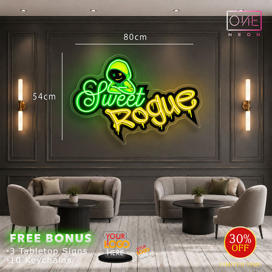 Sweet rogue | LED Neon Sign ( waterproof)
