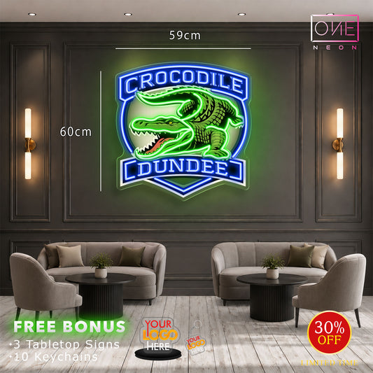 Crocodile Dundee | LED Neon Sign