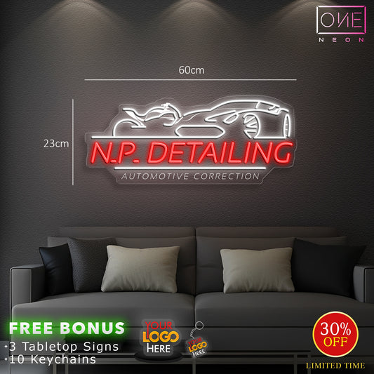 N.P. Detailing | Led Neon Sign