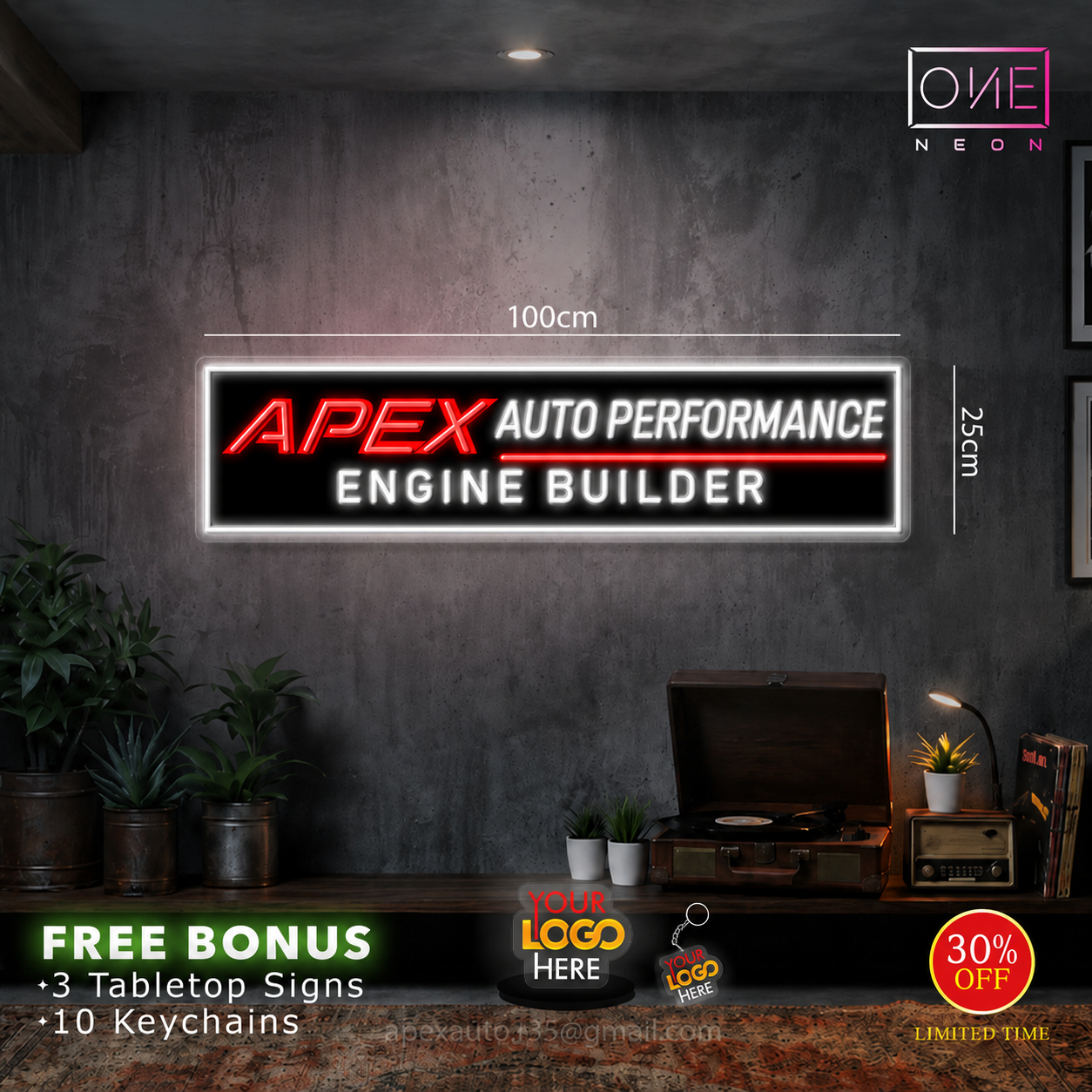 Apex auto Performance GT-R | LED Neon Sign