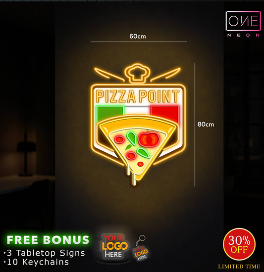 PIZZA POINT | LED Neon Sign