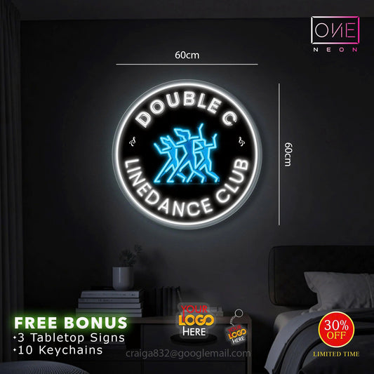 DOUBLE C | LED Neon Sign
