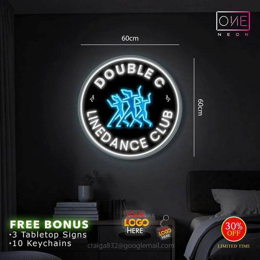 Double C | LED Neon Sign
