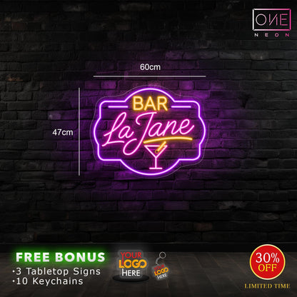 Bar La Jane  | LED Neon Sign