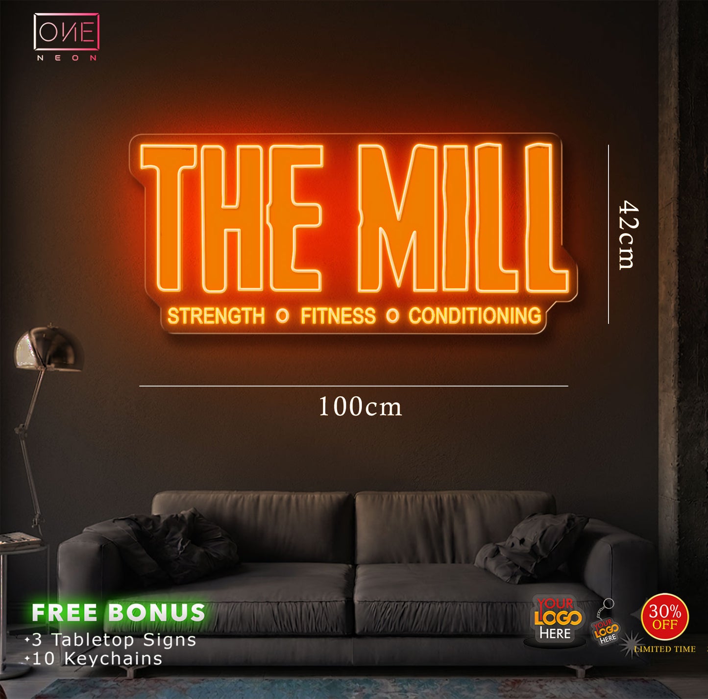 THE MILL | LED Neon Sign