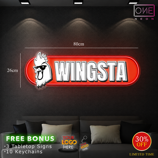WINGSTA | LED Neon Sign
