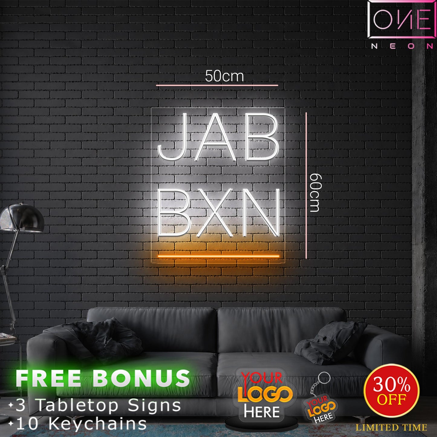 JAB BXN | LED Neon Sign