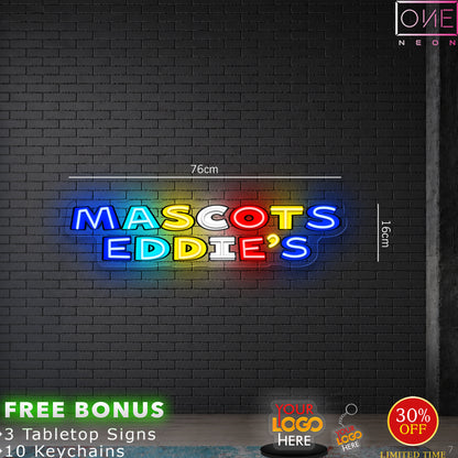 Mascots Eddies | Led Neon Sign
