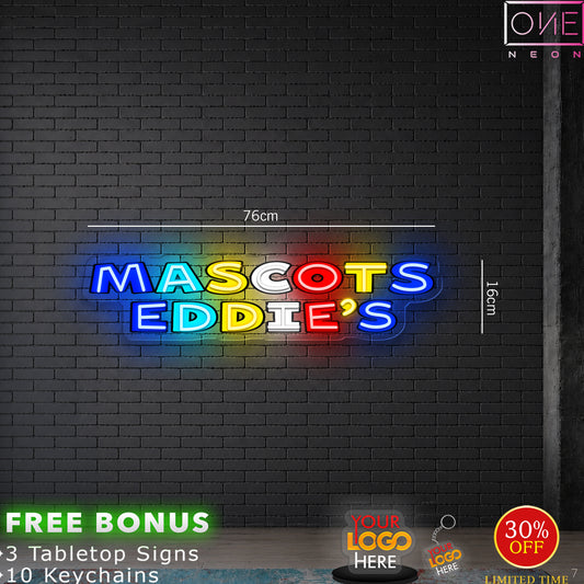 Mascots Eddies | Led Neon Sign