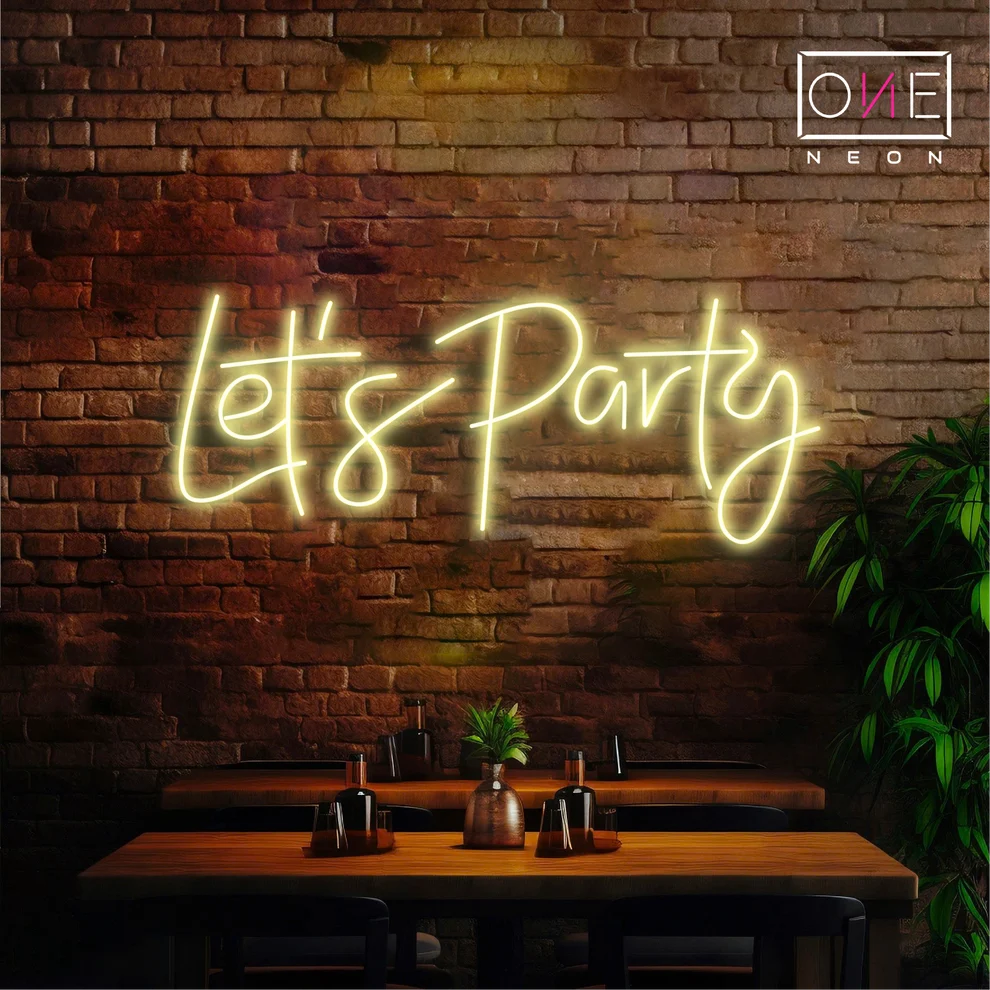 HEY Business Awards & Let's Party | LED Neon Sign (2 signs)