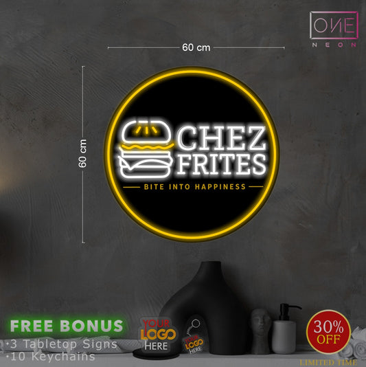 Chez frites| Led Neon Sign