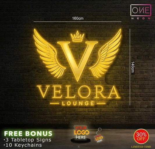 Velora ( 4 signs )  | LED Neon Sign
