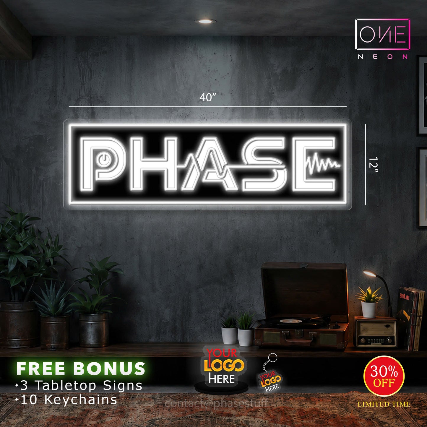 PHASE| LED Neon Sign