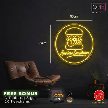 GORILLA + LAMB | LED Neon Sig (3 Signs)