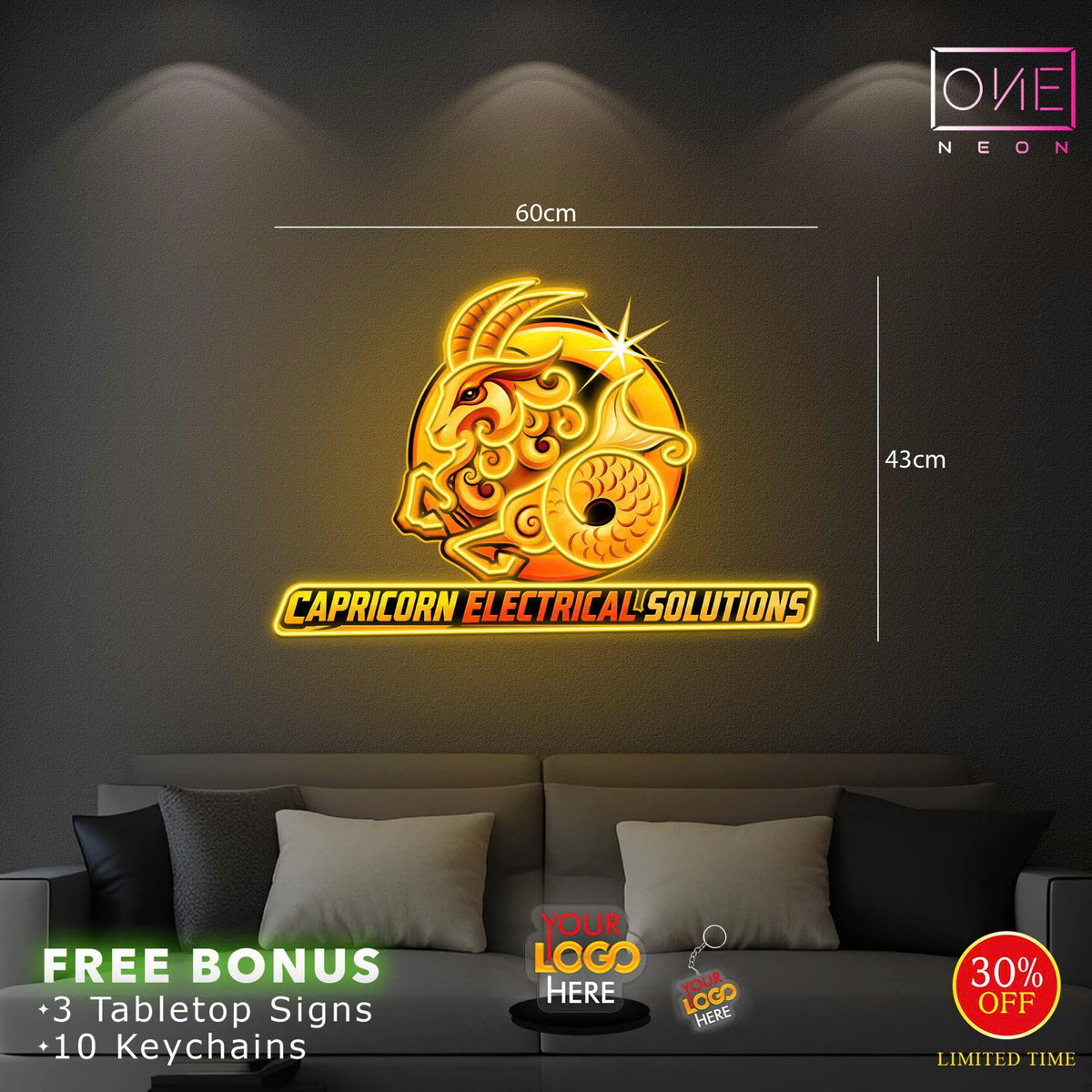 Capricorn electrical solution | LED Neon Sign