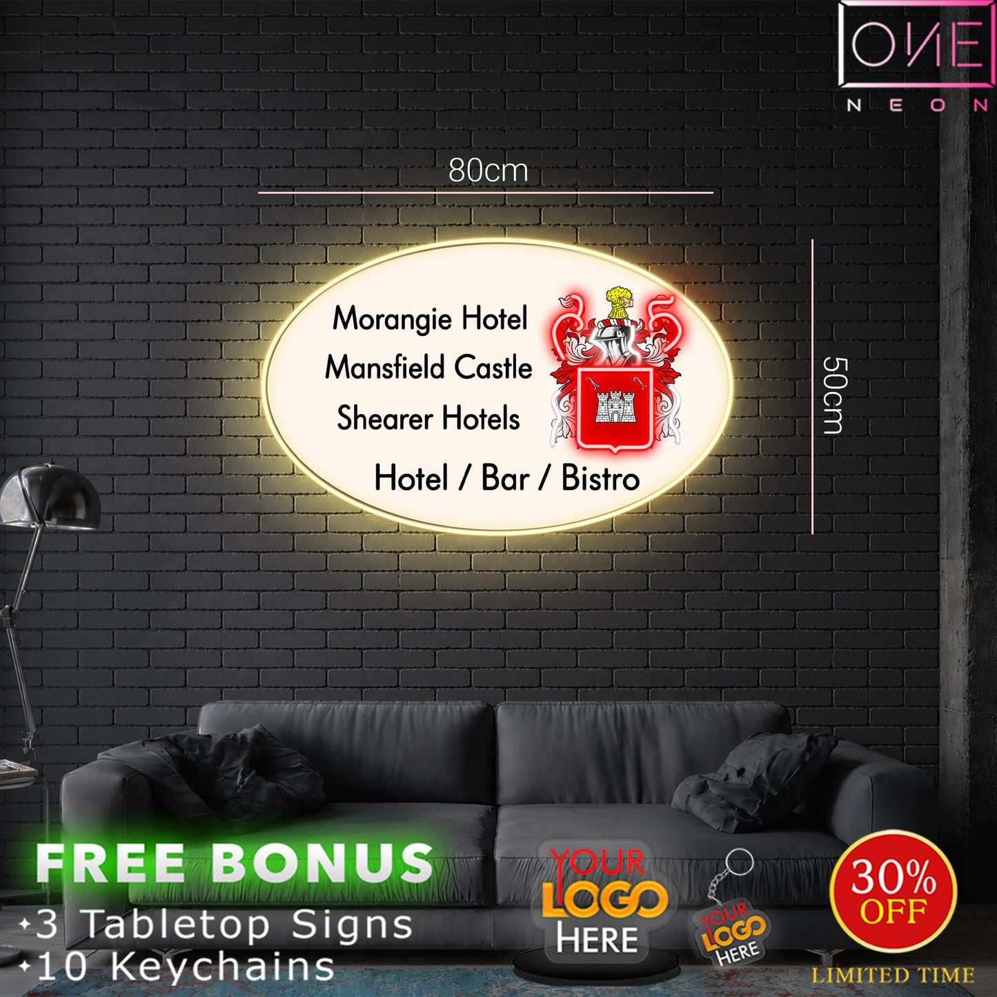 Morangie Hotel | LED Neon Sign
