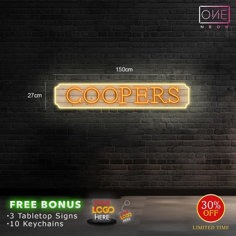 Coopers logo | Led Neon Sign
