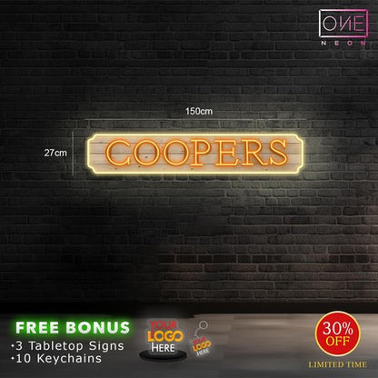 Coopers logo | Led Neon Sign