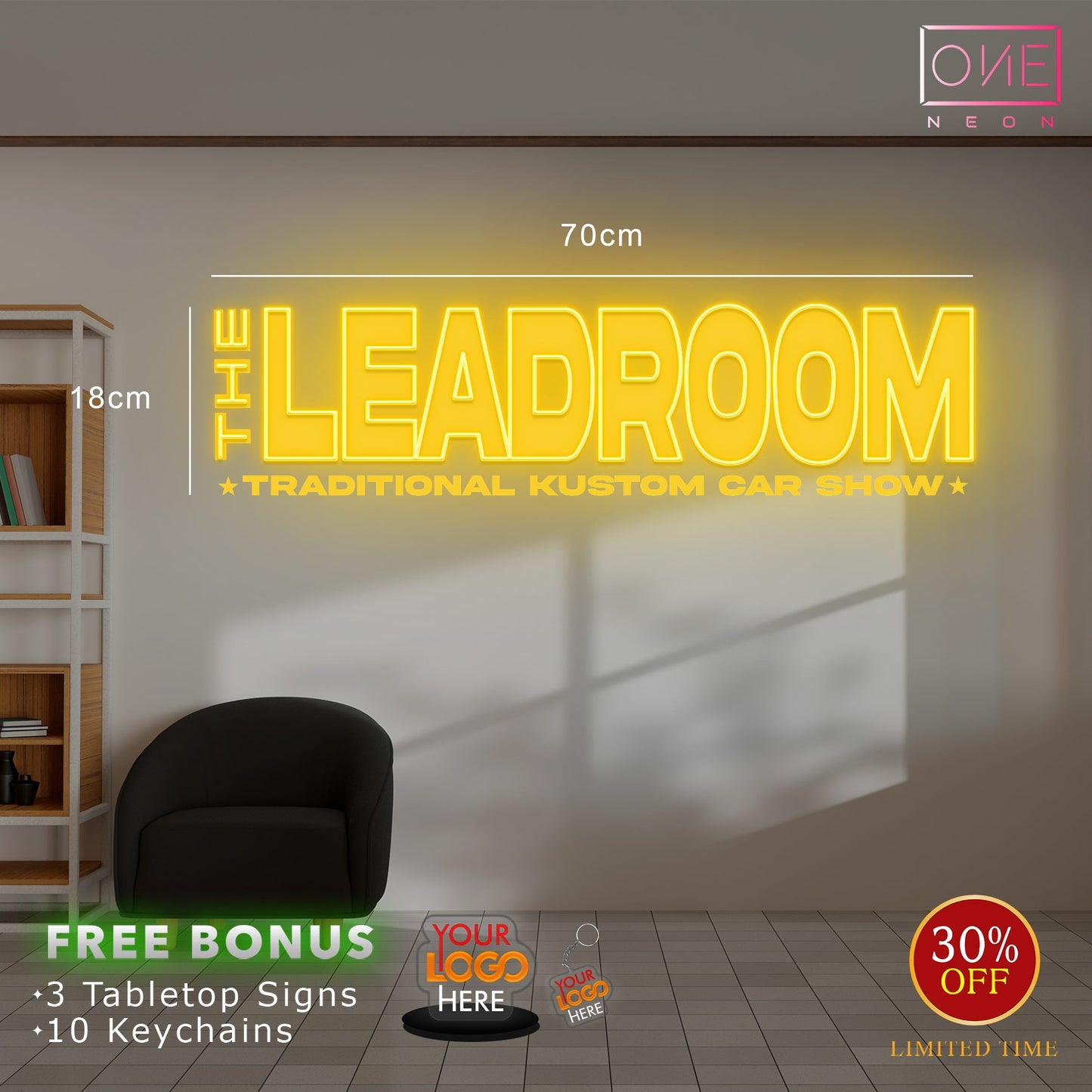 THE LEADROOM | LED Neon Sign