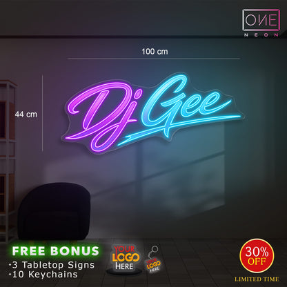 DJ GEE  | LED Neon Sign