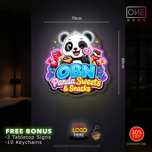 OBN logo | LED Neon Sign