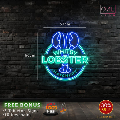 WHITBY LOBSTER  | LED Neon Sign