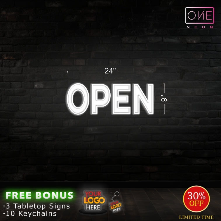 Ash Smoked Fishes + Open | LED Neon Sign (3 signs)