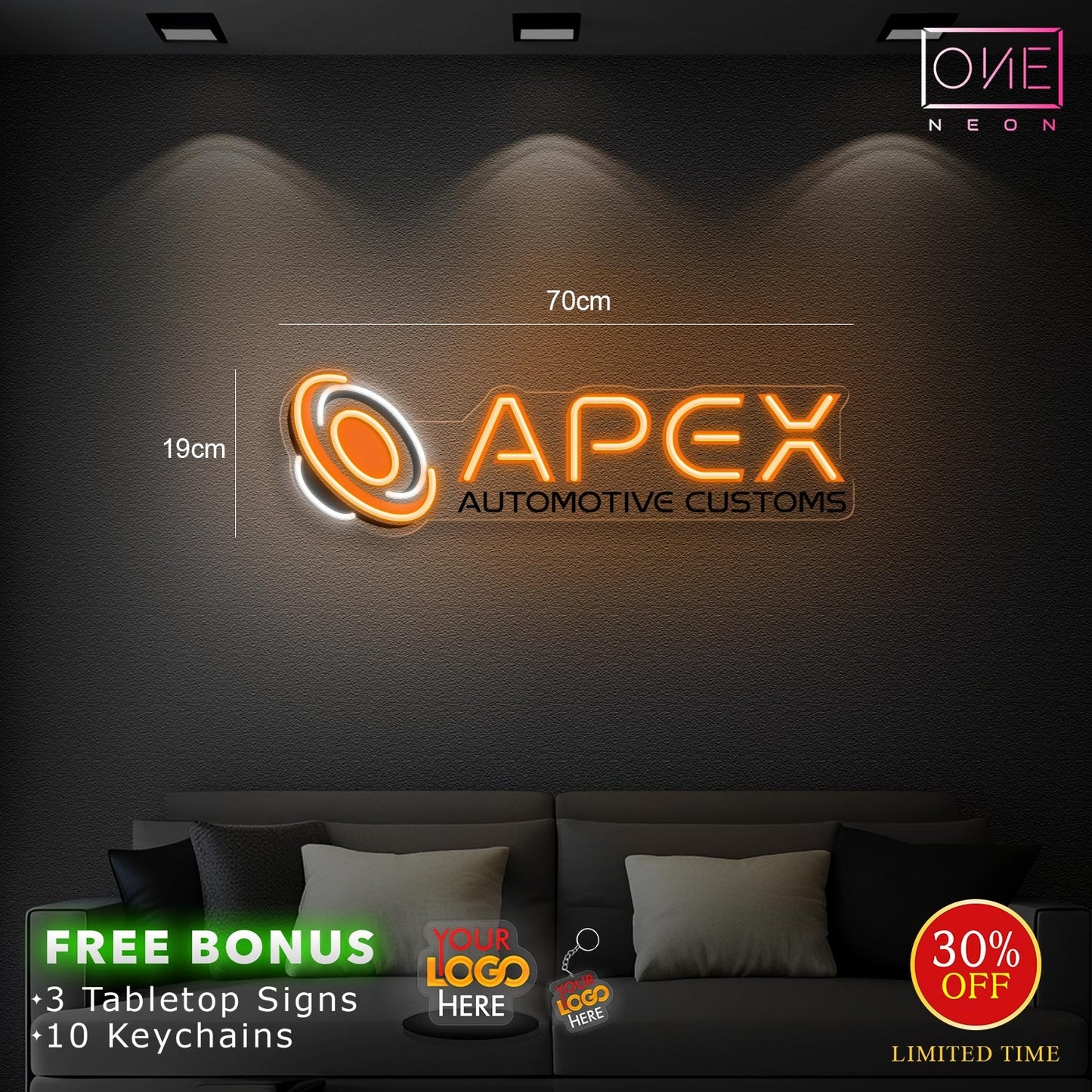 APEX AUTOMOTIVE CUSTOMS | LED Neon Sign