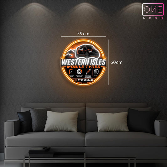 WESTERN ISLES | LED Neon Sign (waterproof)