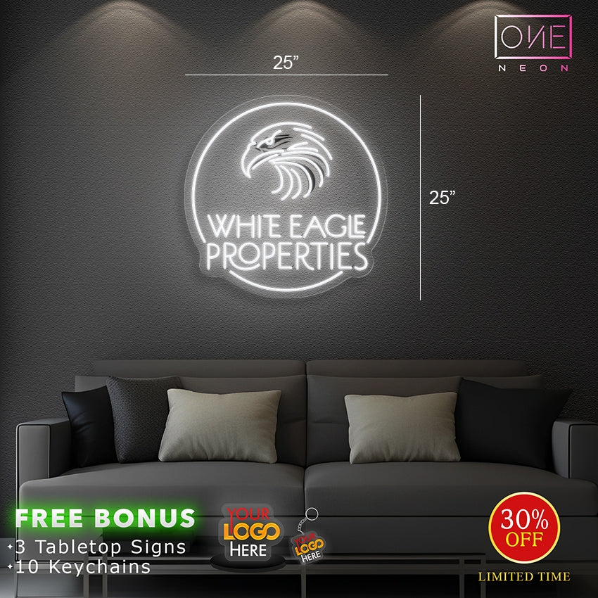WHITE EAGLE PROPERTIES  | LED Neon Sign (waterproof)