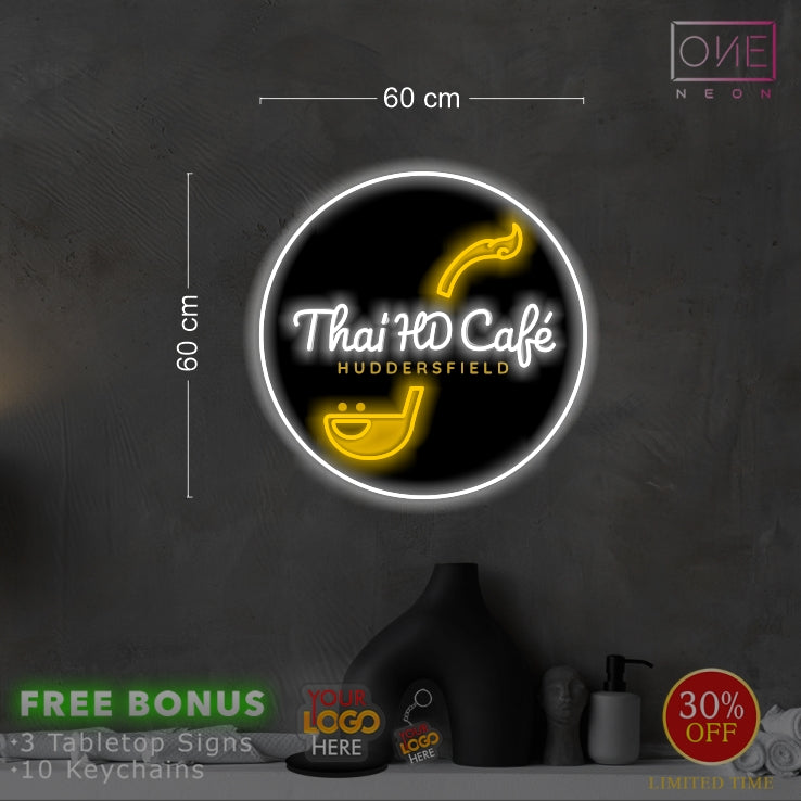 THAI HD CAFE | LED Neon Sign (waterproof)