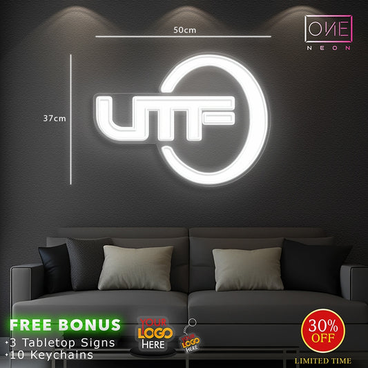 UTF logo | LED Neon Sign