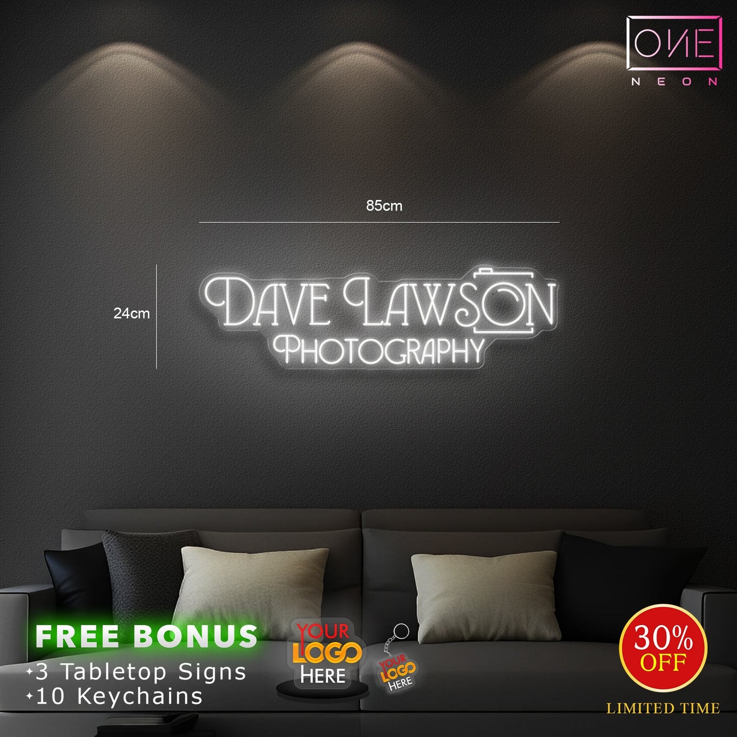 DAVE LAWSON | LED Neon Sign