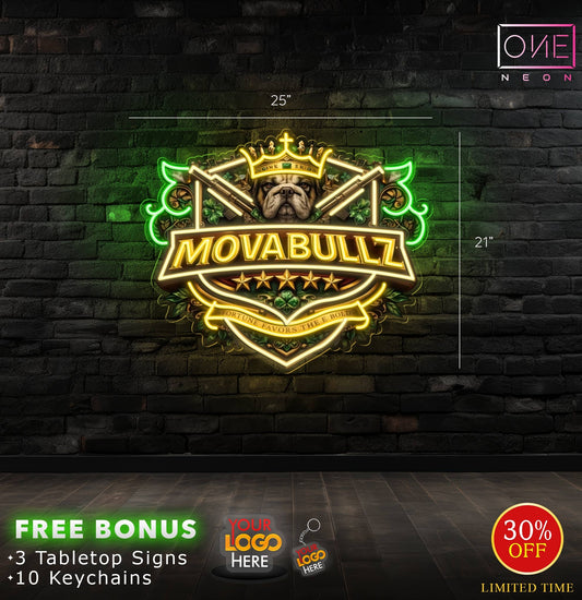MOVABULLZ | LED Neon Sign (waterproof)