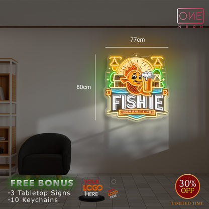 FISHIE COMMUNITY PUB | LED Neon Sign (waterproof)