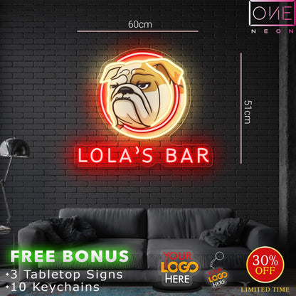 LOLA'S BAR | LED Neon Sign