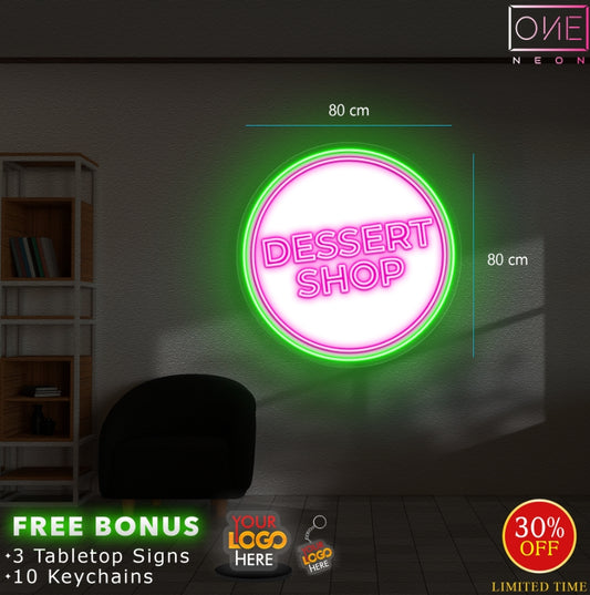 DESSERT SHOP | LED Neon Sign