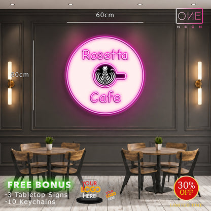 Rosetta Cafe | LED Neon Sign