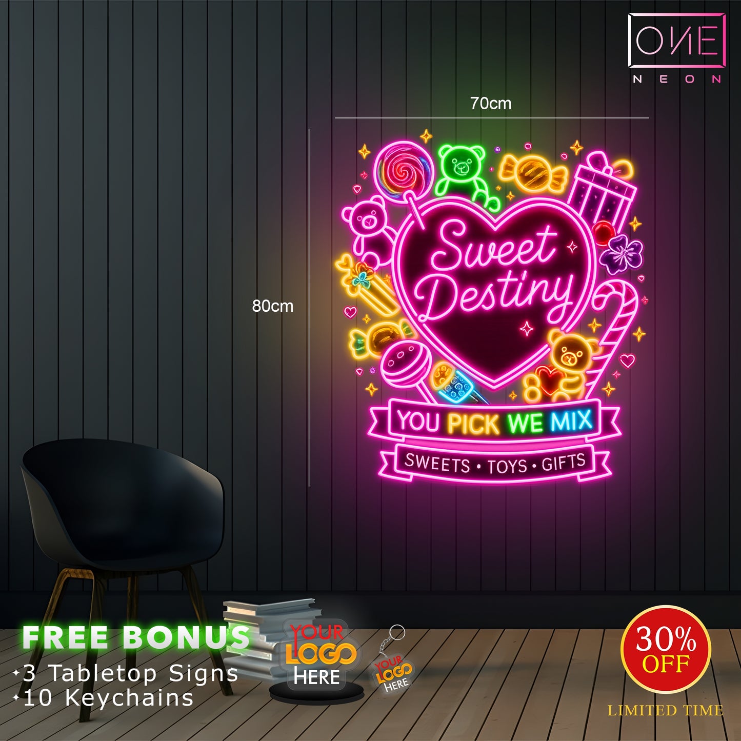 Sweet Destiny | LED Neon Sign