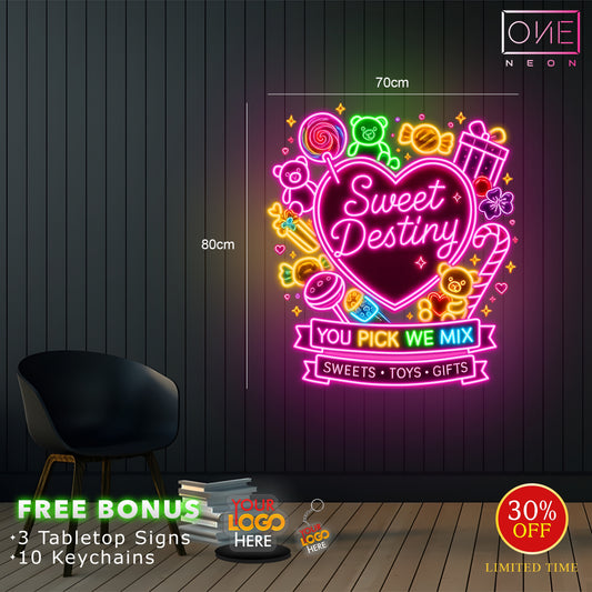 Sweet Destiny | LED Neon Sign