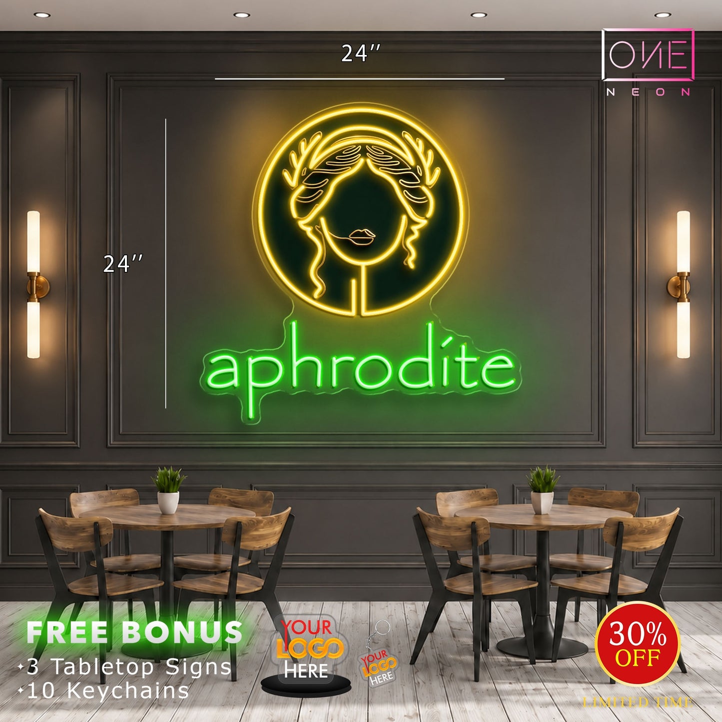APHRODITE | LED Neon Sign