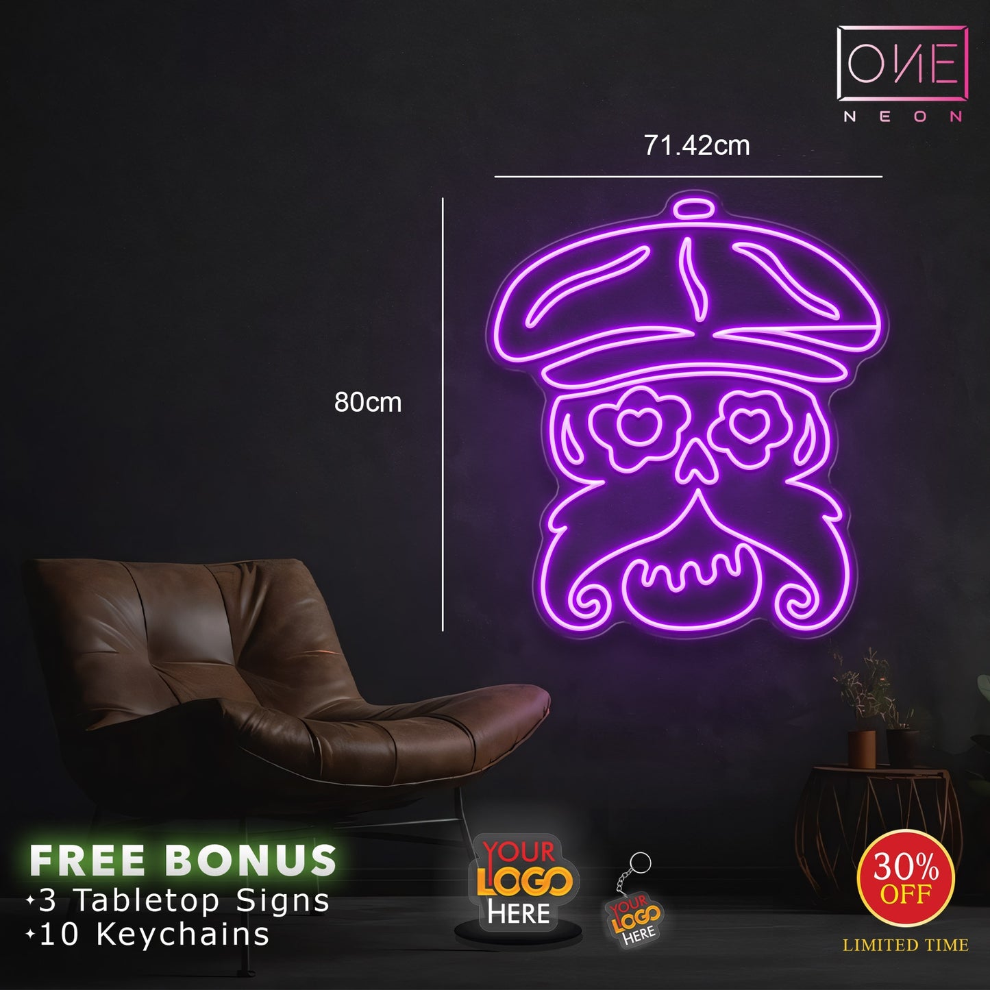 Custom signs | LED Neon Sign (3 signs)