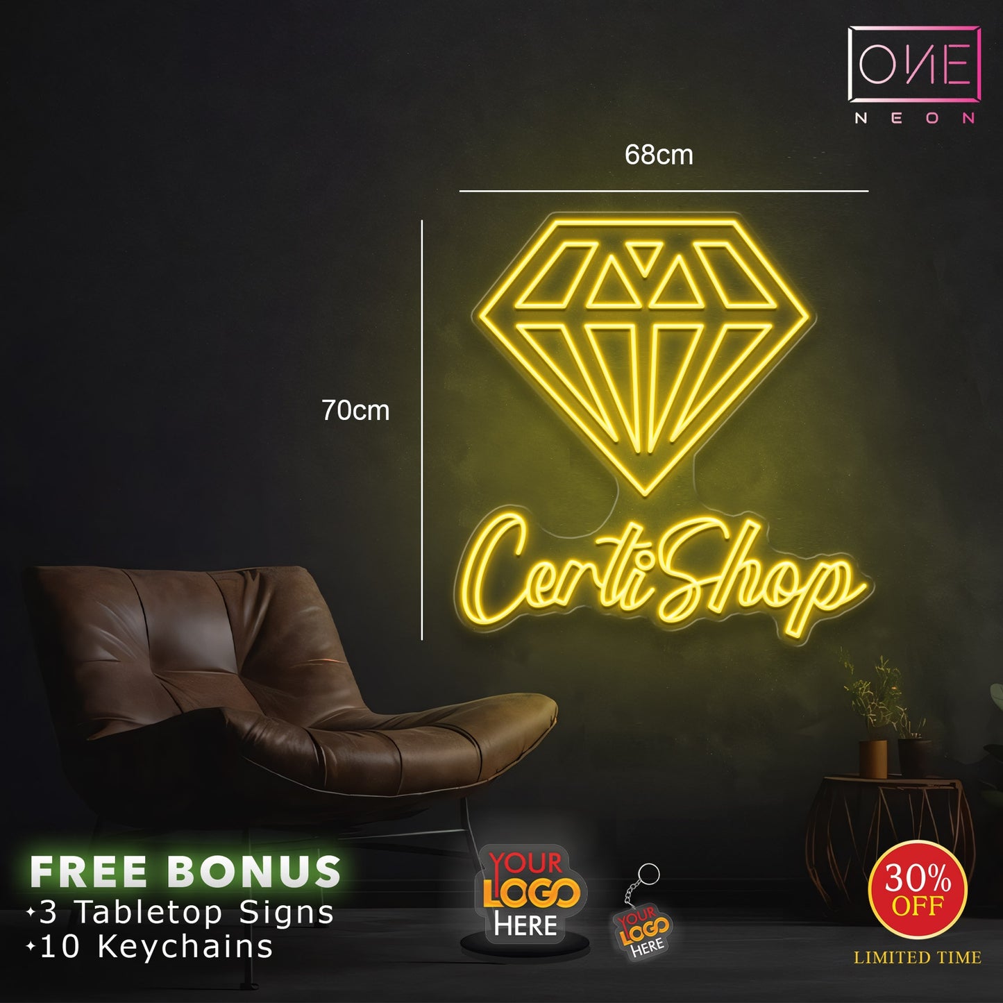 CertiShop | LED Neon Sign