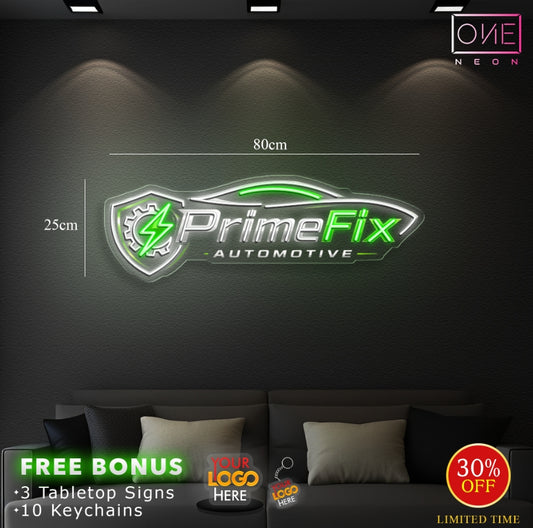 PRIME FIX AUTOMOTIVE | LED Neon Sign