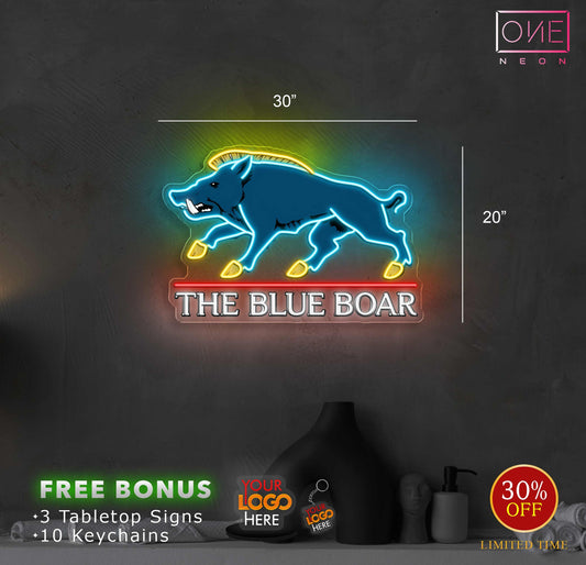 THE BLUE BOARD | LED Neon Sign