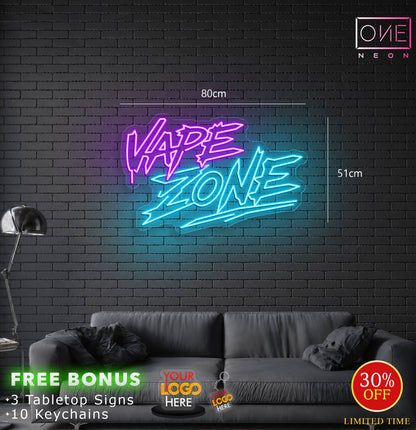 VAPE ZONE & SOPHIES | LED Neon Sign (2 signs)