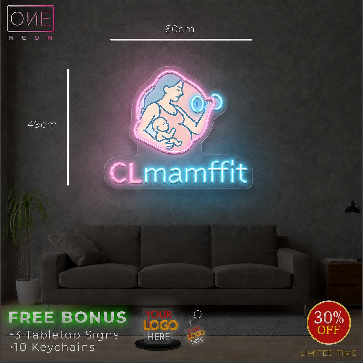 CLmamffit | LED Neon Sign