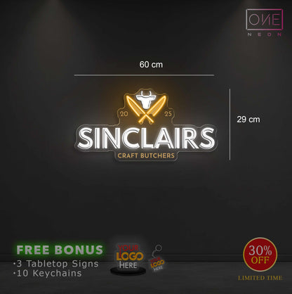 SINCLAIRS | LED Neon Sign