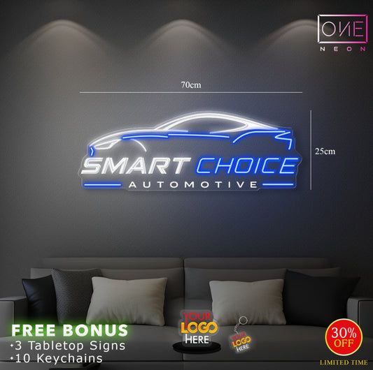 SMART CHOICE AUTOMOTIVE | LED Neon Sign