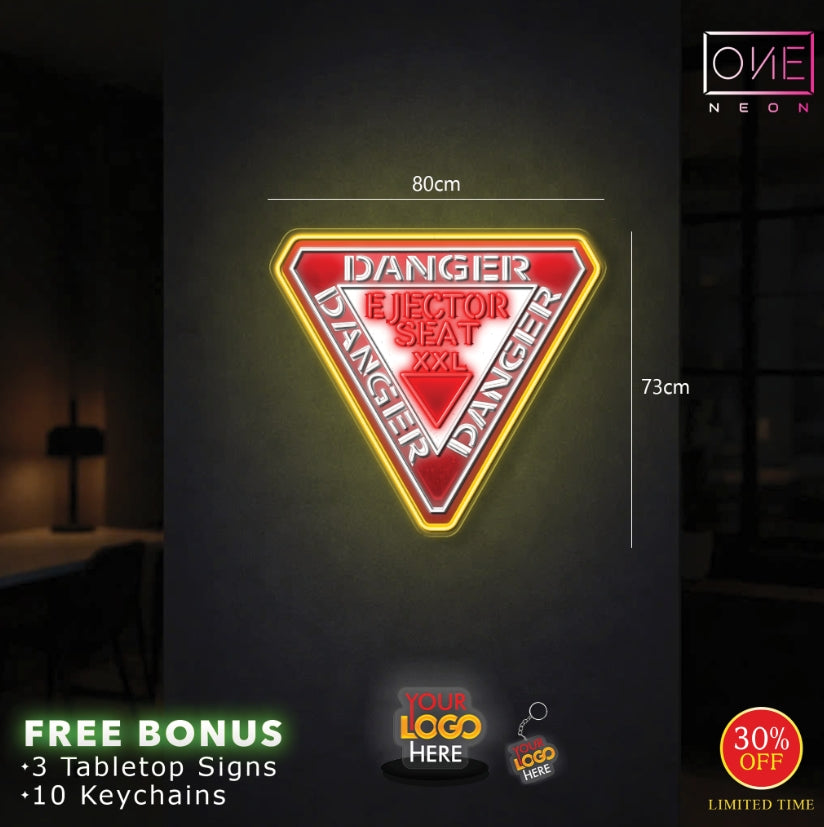 EJECTOR SEAT logo | LED Neon Sign